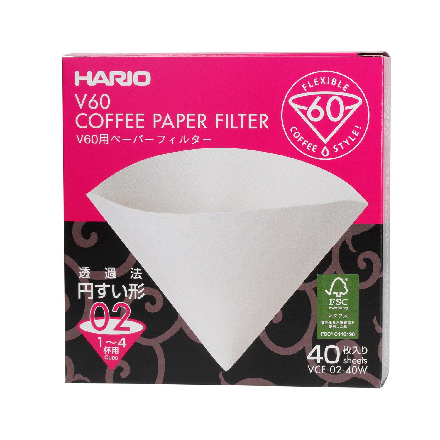 Papirnati filter za V60-02, Hario - Bunate.eu